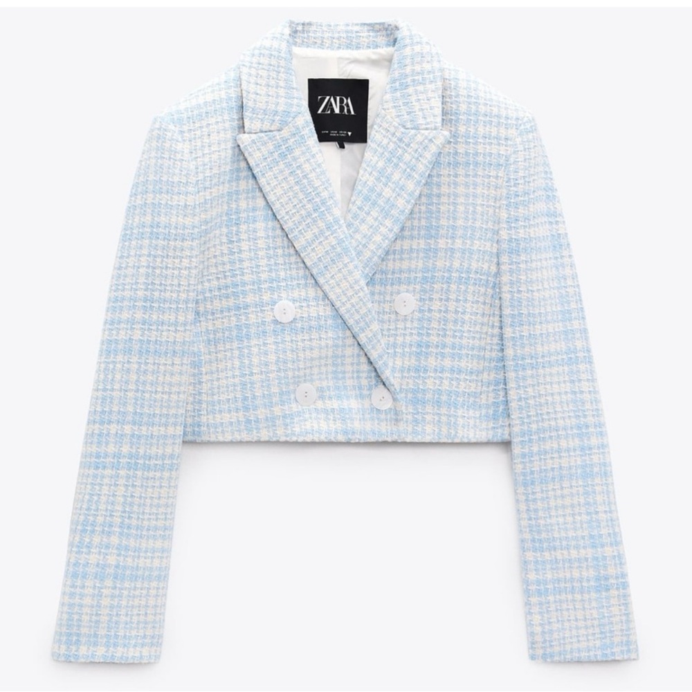 Zara cropped blazer/jacket